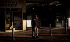Nor Shanino waits for a coffee on the streets of North Melbourne where he is currently a conduit between the government and African migrant communities.