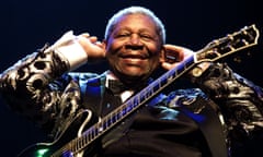 BB King on stage