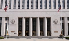 General view of the Los Angeles Superior Court at United States Court House in Los Angeles, California.