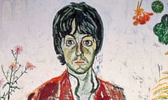 Paul McCartney and Flowers painted in 1967. Kirklees Museums & Galleries