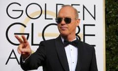 Michael Keaton at this year’s Golden Globe awards.