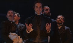 Closed ranks … Nicholas Shaw (centre) as Dr Jekyll in Jekyll and Hyde.