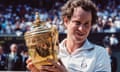 John McEnroe at Wimbledon in 1983.