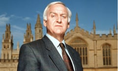The late John Thaw as Inspector Morse in one of the TV adaptations of Colin Dexter’s novels.
