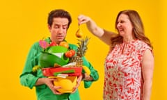 Nick Grimshaw and Angela Hartnett