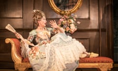 Absurd and likable … Haydn Gwynne as Lady Wishfort in The Way of the World.