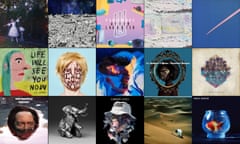 Albums of 2017: top row, Wolf Alice, Father John Misty, Paramore, Broken Social Scene, King Krule; middle row, Jens Lekman, Fever Ray, Lorde, Les Amazones d’Afrique, Jane Weaver; bottom row, Thundercat, Jlin, J Hus, Baxter Dury, Vince Staples