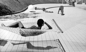 Martine Franck’s swimming pool, 1976