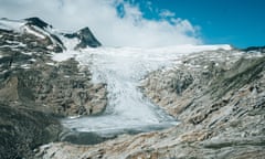 Schlatenkees Glacier, Austria.