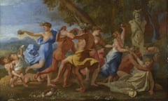 Nicolas Poussin A Bacchanalian Revel before a Term