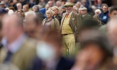 The crowds returned to Cheltenham on Friday for the first time since last year’s Festival meeting.