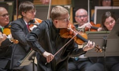 Pekka Kuusisto performs with the Scottish Chamber Orchestra at City Halls Glasgow.