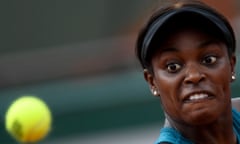 Sloane Stephens meets Simona Halep in the French Open final at Roland Garros.
