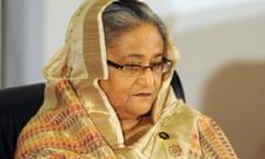 Sheikh Hasina, the prime minister of Bangladesh