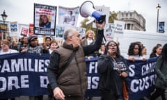 Members and supporters of the United Families and Friends Campaign march in London in 2016