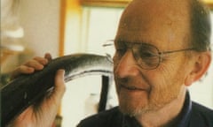 Anthony Dyson in his printmaking studio