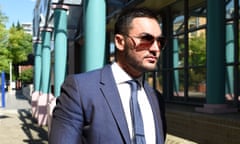 Salim Mehajer, former deputy mayor of Auburn, at Burwood Local Court.