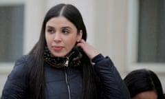 FILE PHOTO: Emma Coronel Aispuro, the wife of Joaquin Guzman, departs after the trial of Mexican drug lord Guzman, known as "El Chapo", at the Brooklyn Federal Courthouse, in New York, U.S., February 12, 2019. REUTERS/Brendan McDermid/File Photo