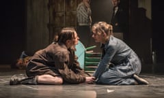 Passionate intensity ... Catherine McCormack as Lila and Niamh Cusack as Lenù in My Brilliant Friend.