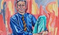 Portrait of Peter Tatchell by Sarah Jane Moon (detail)