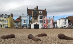 Quartet (Sleeping) on Aldeburgh beach