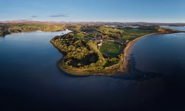 Donegal Town Rugby Club’s pitch, next to the Atlantic Ocean.