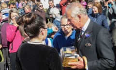 Mey Highland games<br>The Prince of Wales, known as the Duke of Rothesay while in Scotland , on a walkabout while attending the Mey Highland Games in John O'Groats, Caithness. PRESS ASSOCIATION Photo. Picture date: Saturday August 5, 2017. Photo credit should read: Robert MacDonald/PA Wire