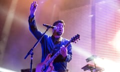 Deliciously heavy ... Deftones frontman Chino Moreno at the Royal Festival Hall.