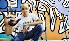 Marcello Mencarini-'Keith Haring, Pise', 1989<br>T75C9R Marcello Mencarini-'Keith Haring, Pise', 1989