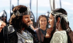 Viggo Mortensen and Liv Tyler in Return of the King, the final film in the Lord of the Rings trilogy.
