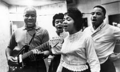 ‘A true Chicago legend’ ... from left, Pops, Cleotha, Mavis and Pervis pictured in the late 50s.