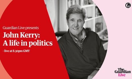 John Kerry: A life in politics – watch the discussion live now 