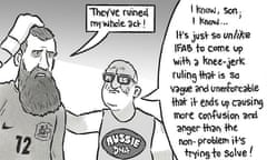 Cartoon by David Squires.