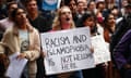 A march calling for Fraser Anning to resign, which was held in Melbourne after the Christchurch shooting