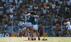 Allez les Blues: France players celebrate after their penalty shootout victory.