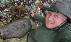 Philip Jacobs and the moment he discovered the skull of what is believed to be a new species of pliosaur.