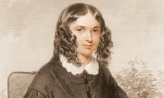 An engraving of the English poet Elizabeth Barrett Browning, subject of Paula Milne’s new script.