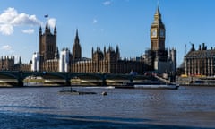 The palace of Westminster