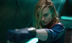 Brie Larson (Captain Marvel) in The Marvels.