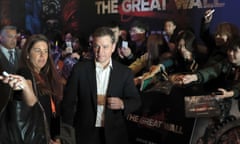 Matt Damon promoting The Great Wall in Beijing.