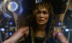 Jennifer Lopez in Atlas.