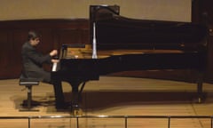 Agility, heft and stamina … Javier Perianes performing at Wigmore Hall