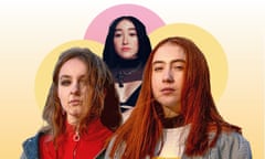 Let’s Eat Grandma’s teenagers Rosa Walton and Jenny Hollingworth, and Noah Cyrus.