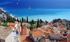 FR - COTE D'AZUR: Village of Roquebrune Cap Martin<br>ADJ8MN FR - COTE D'AZUR: Village of Roquebrune Cap Martin