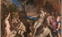  Titian’s Diana and Callisto, which will be one of the paintings on display.