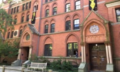 Lawrance Hall is shown at Yale Law School in New Haven, Connecticut, U.S., September 27, 2018. REUTERS/Gabriella Borter