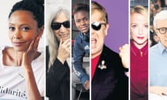 Thandie Newton, Patti Smith, Nicola Adams, Elton John, Lauren Laverne and Woody Allen.