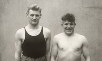 August Sander, Boxers (detail)