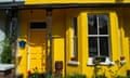 A colourful terrace house in Berkshire