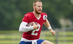 Carson Wentz during his time with the Indianapolis Colts